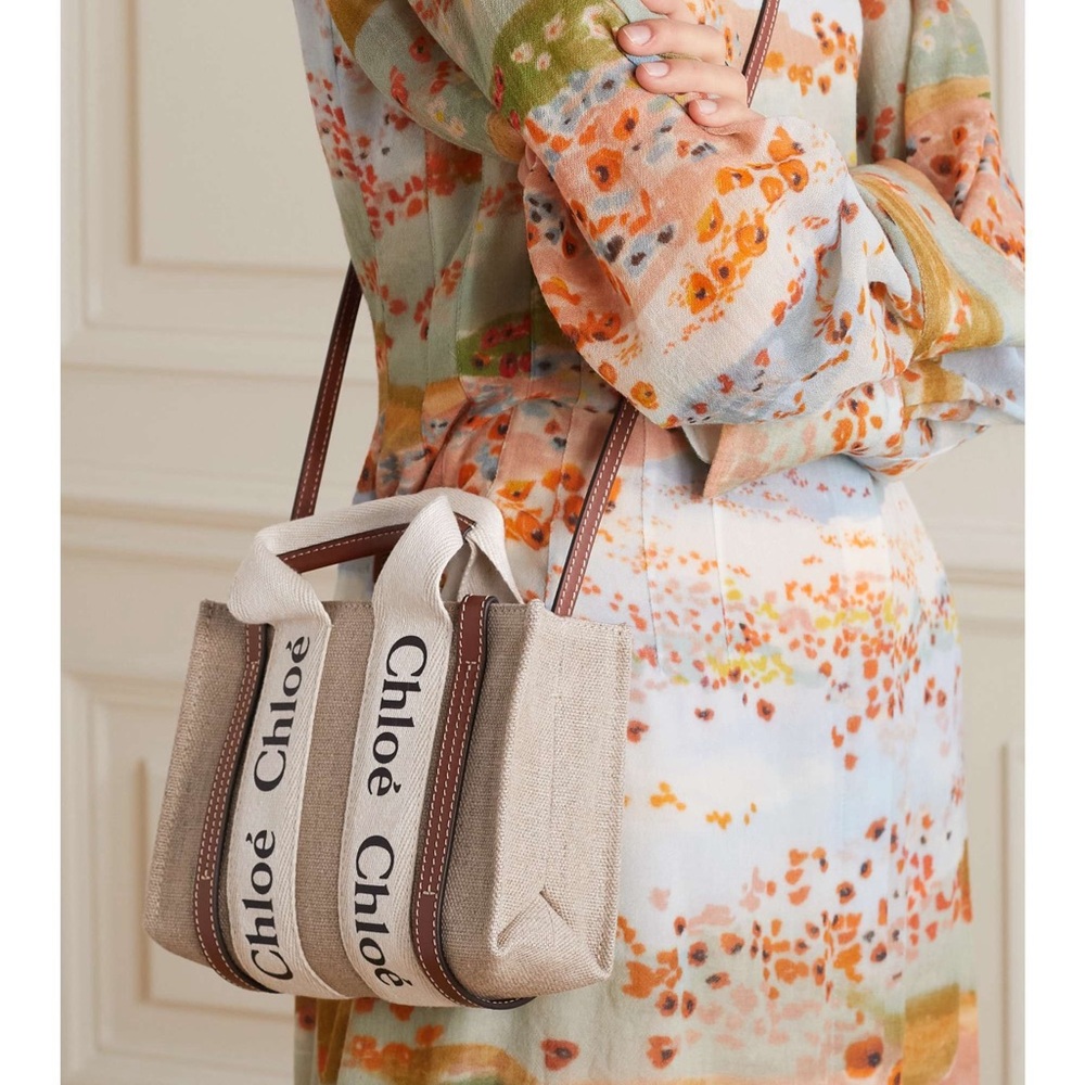 Chloe Mini woody tote bag